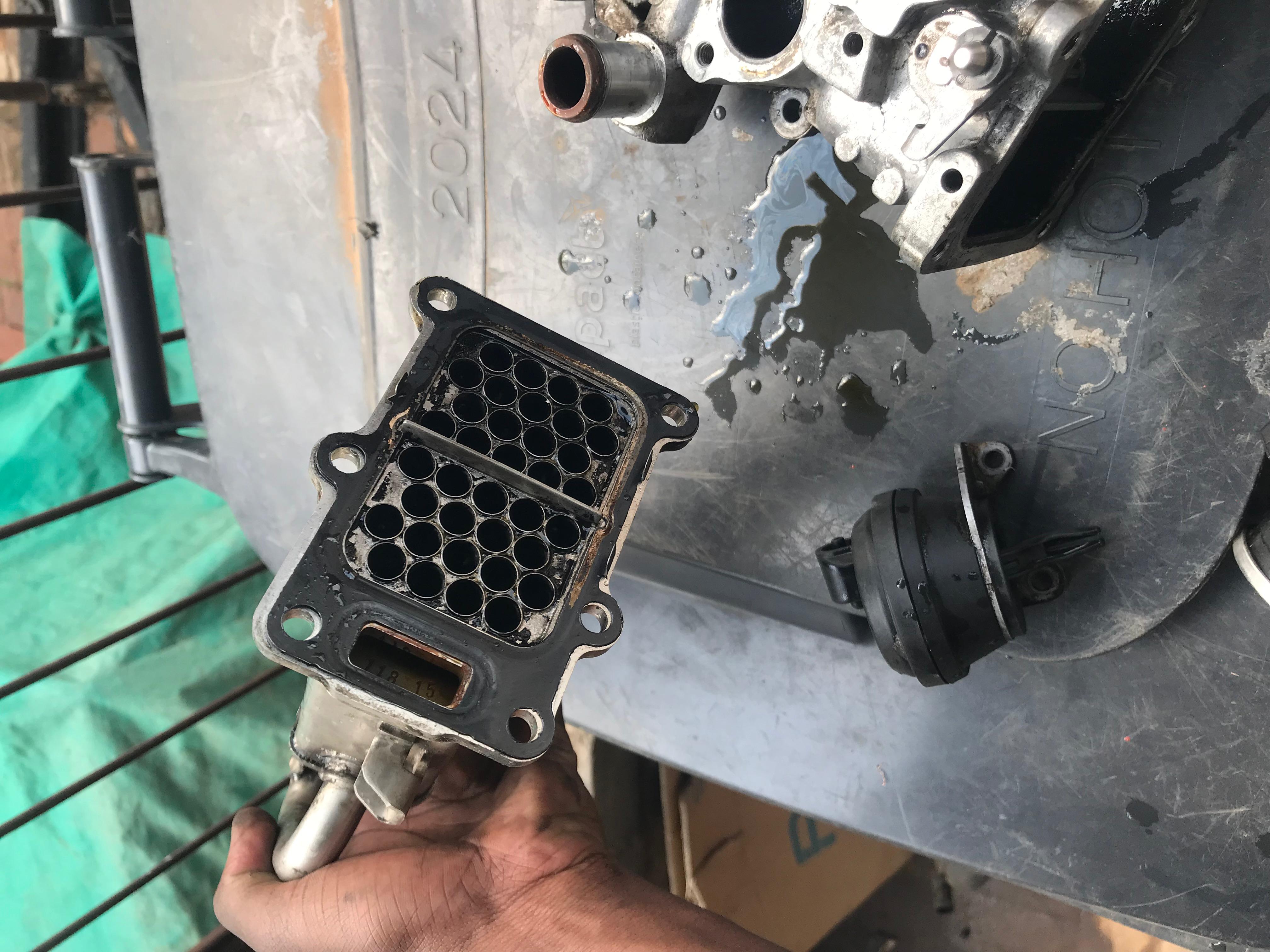 EGR cooler component