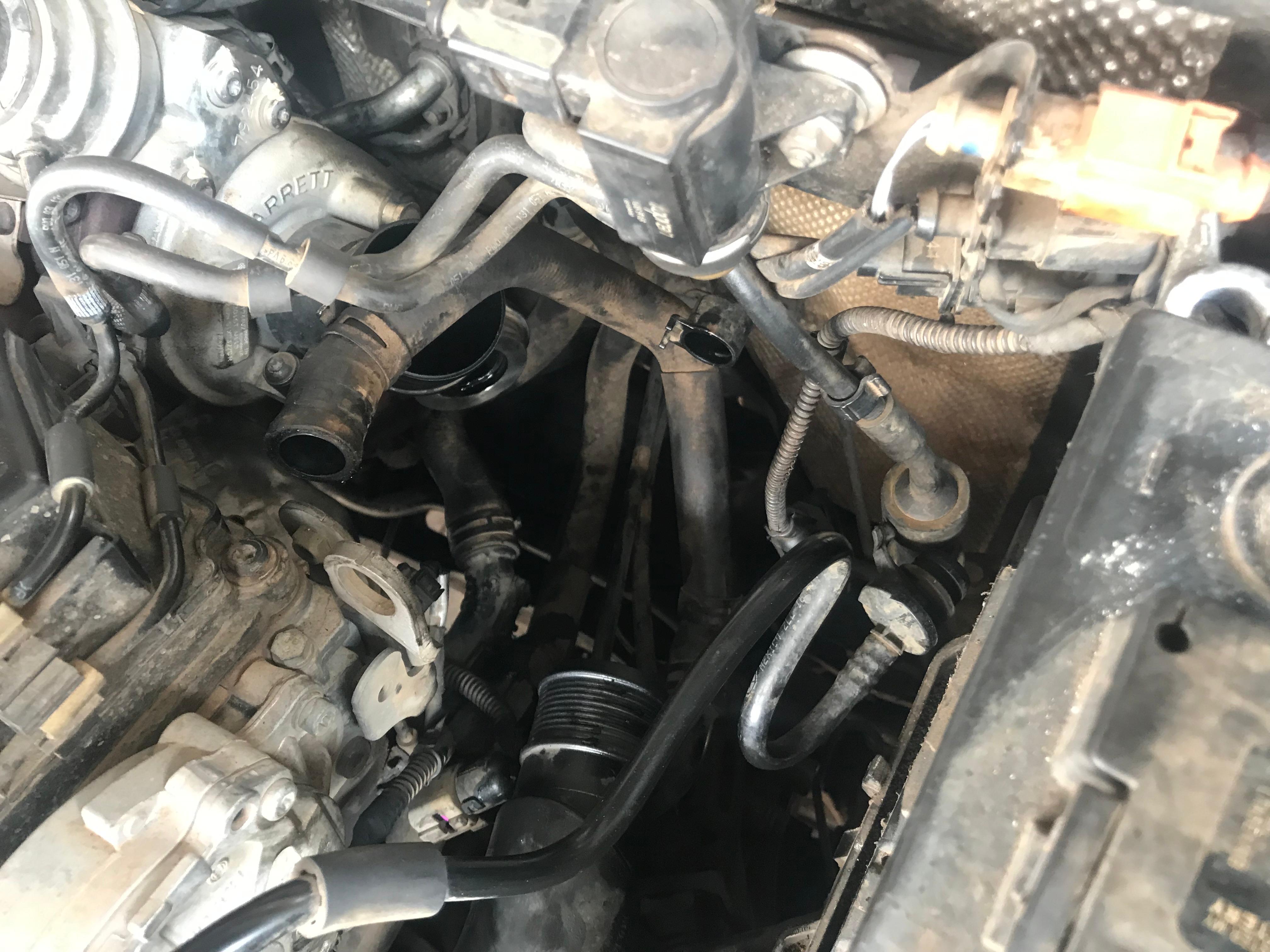 Garrett turbo on engine